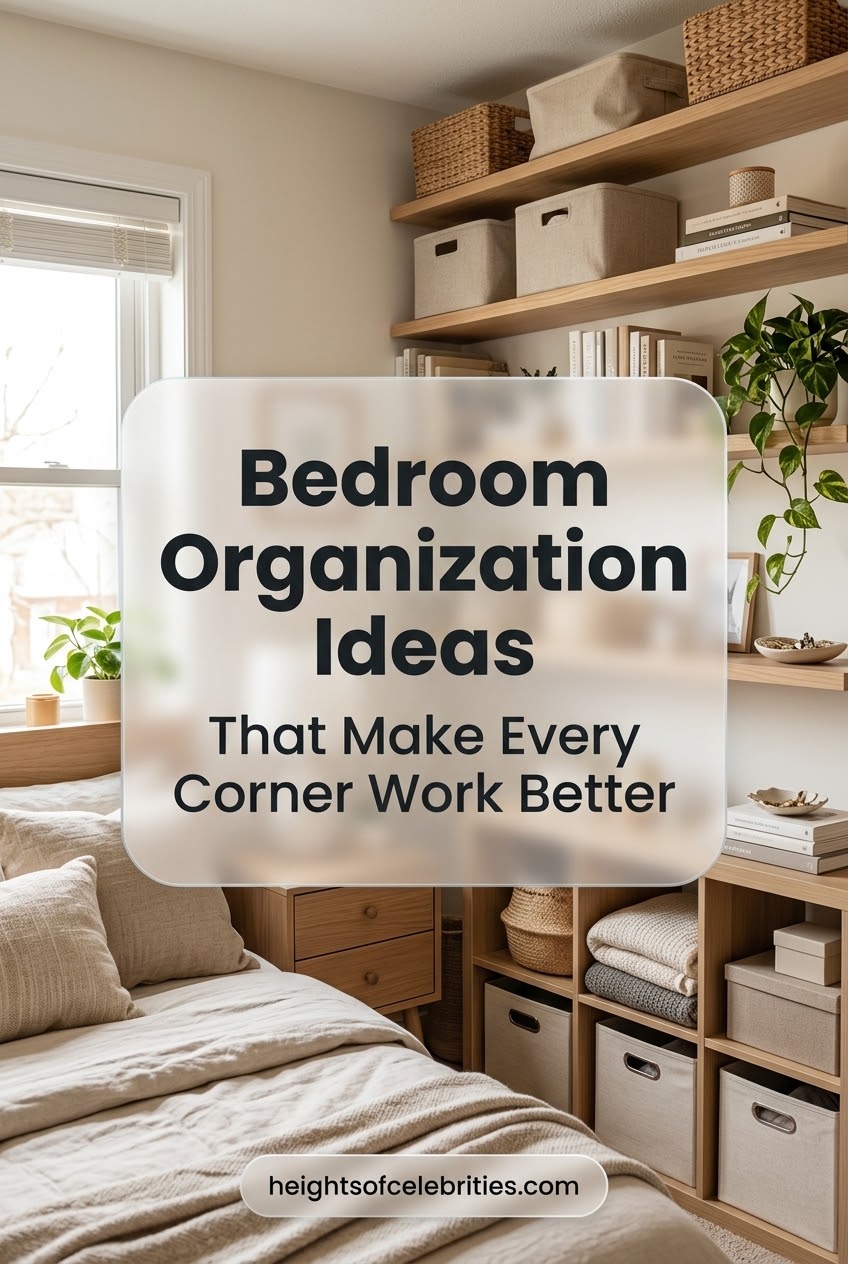 Bedroom Organization Ideas That Make Every Corner Work Better