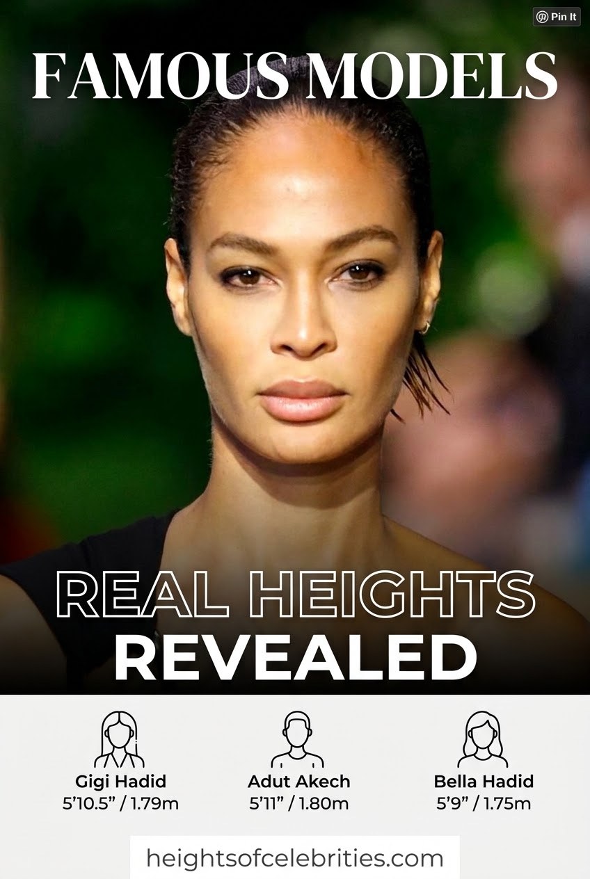 Famous Models Real Heights Revealed