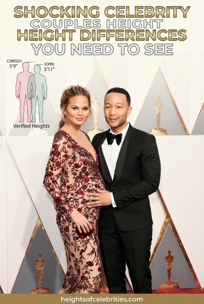 Shocking Celebrity Couples Height Differences You Need To See