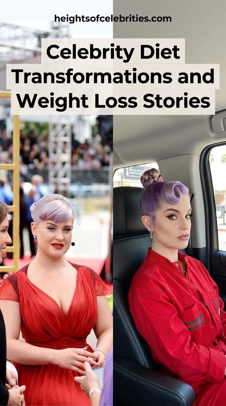 Celebrity Diet Transformations and Weight Loss Stories