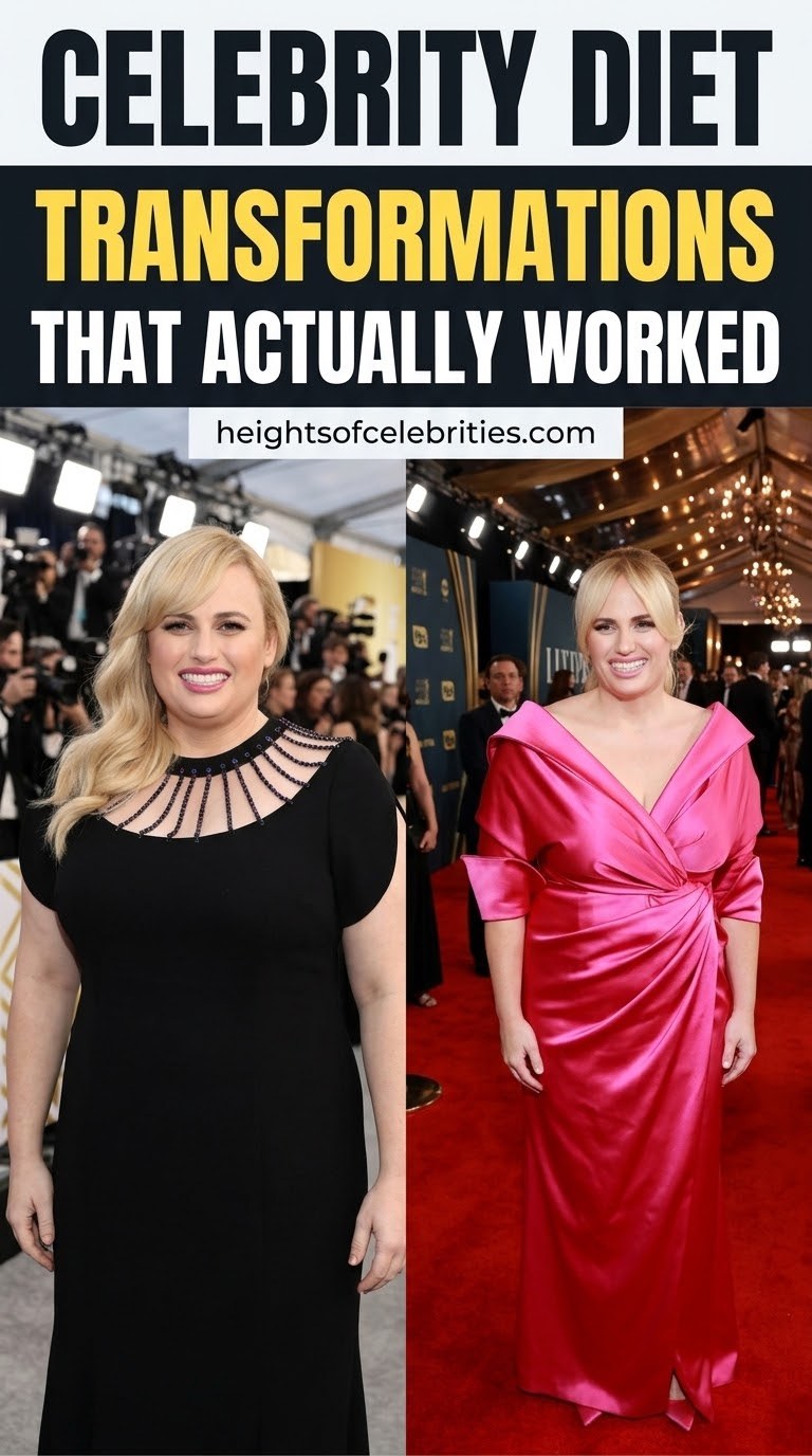 Celebrity Diet Transformations That Actually Worked