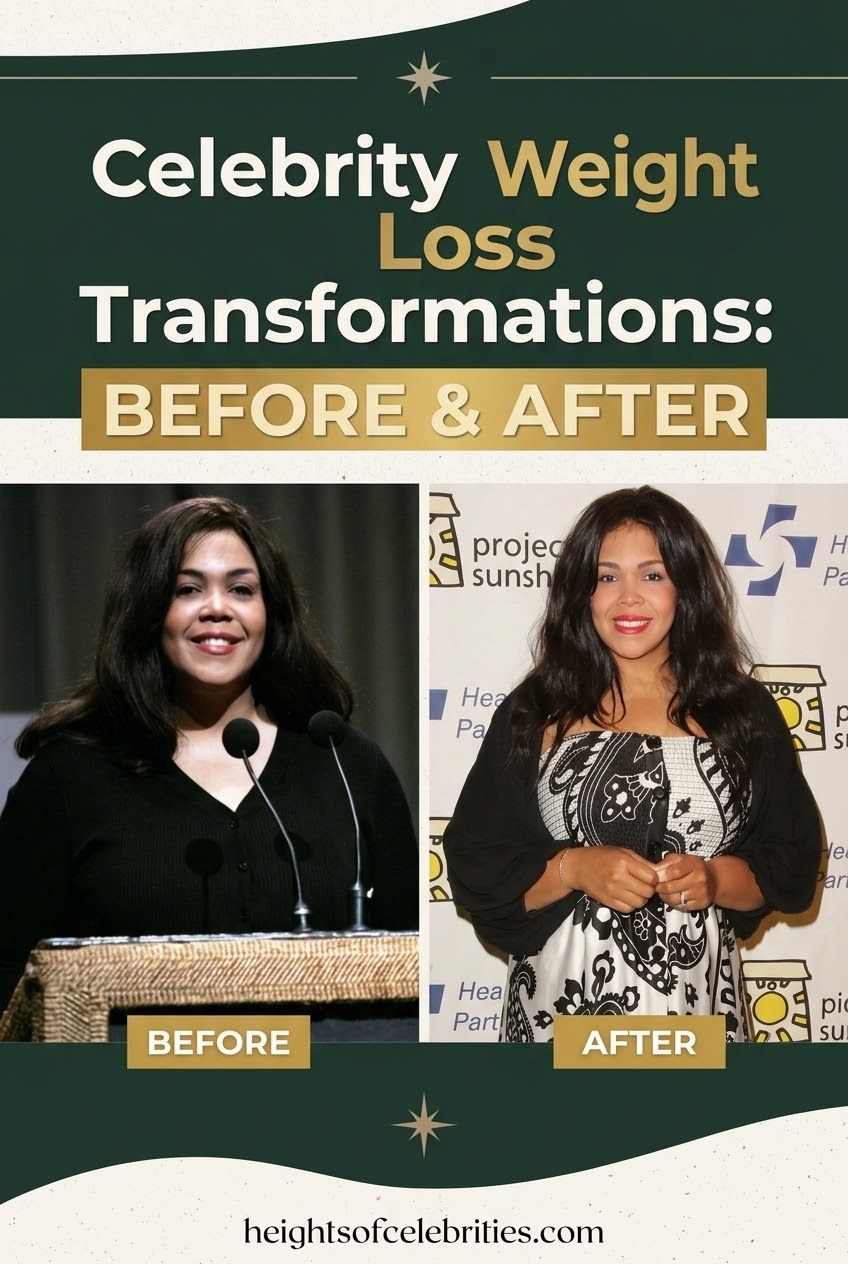 Celebrity Weight Loss Transformations: Before & After