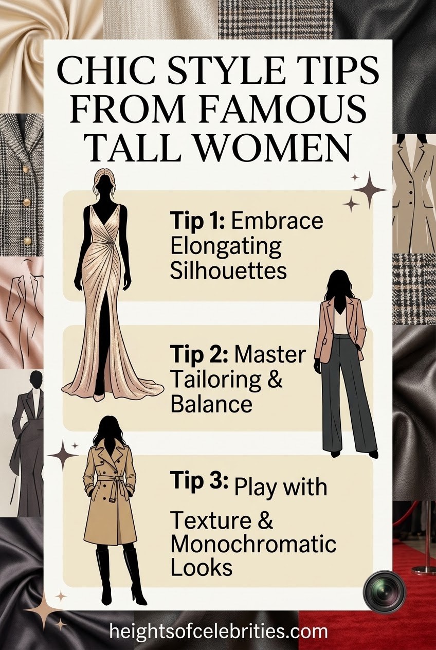 Chic Style Tips From Famous Tall Women