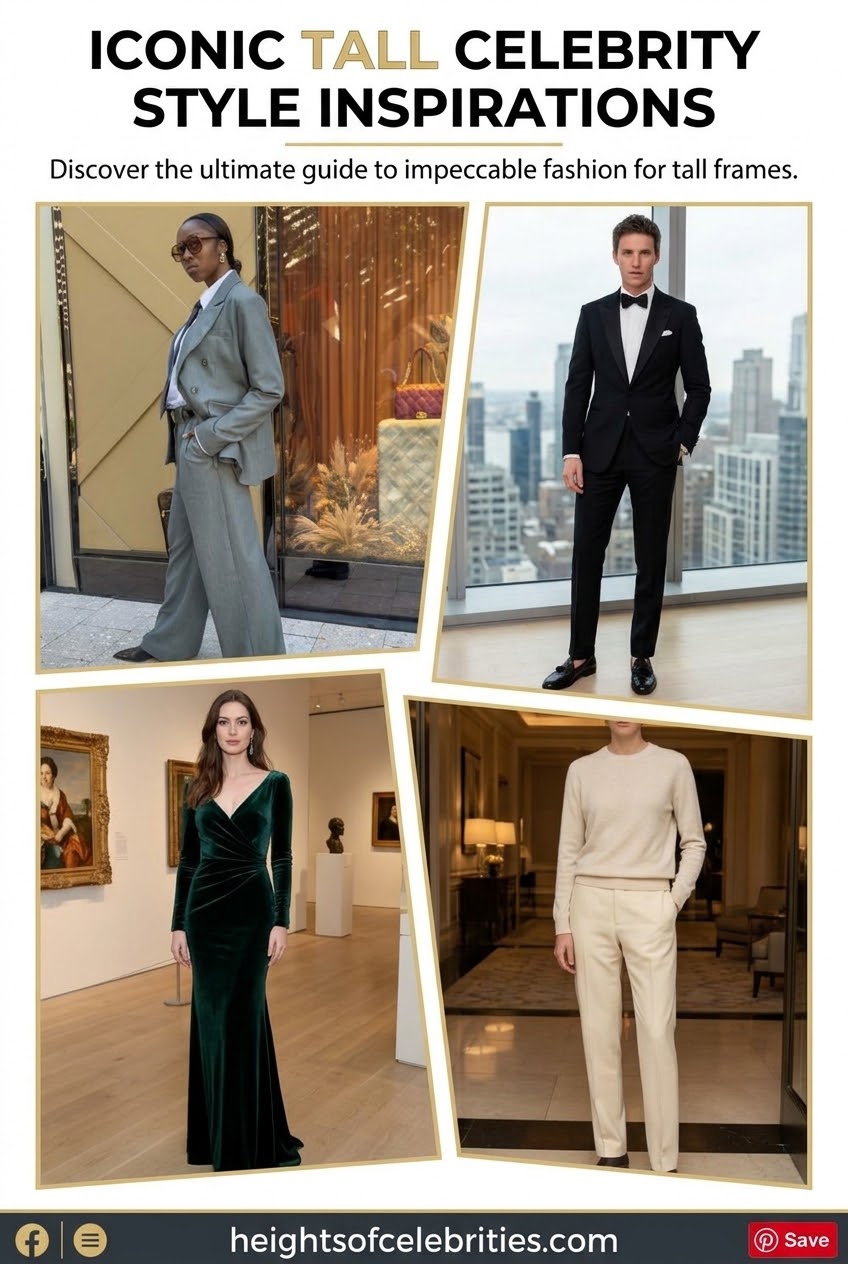 Iconic Tall Celebrity Style Inspirations