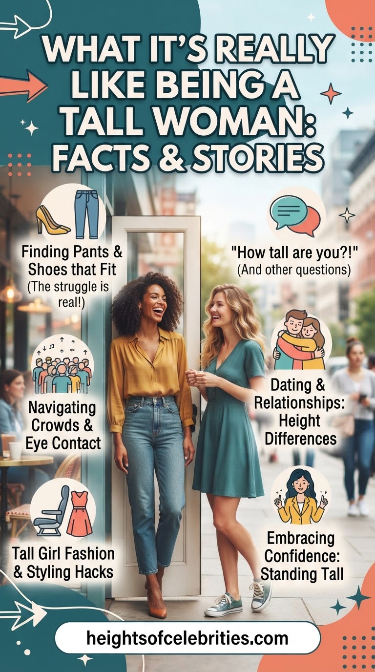 What It’s Really Like Being a Tall Woman: Facts & Stories