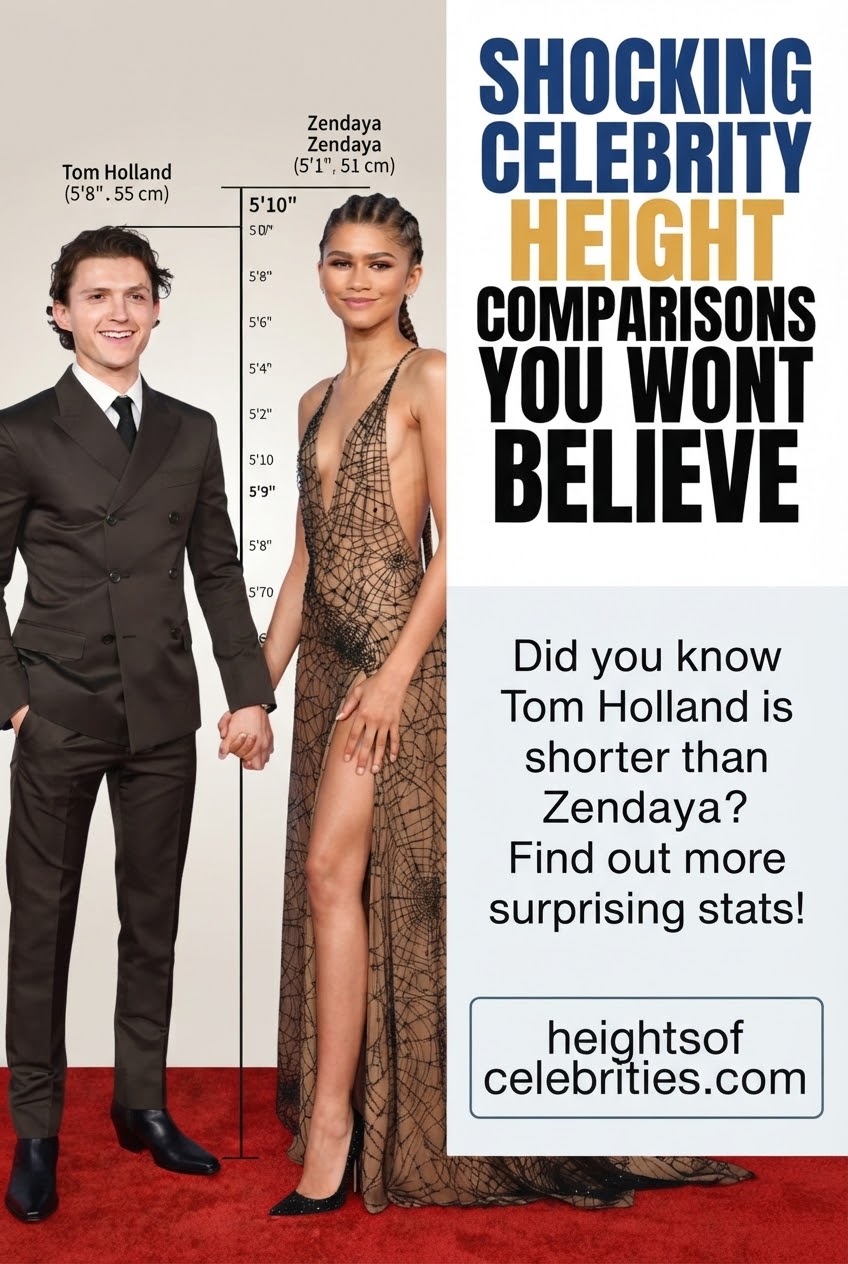 Shocking Celebrity Height Comparisons You Wont Believe