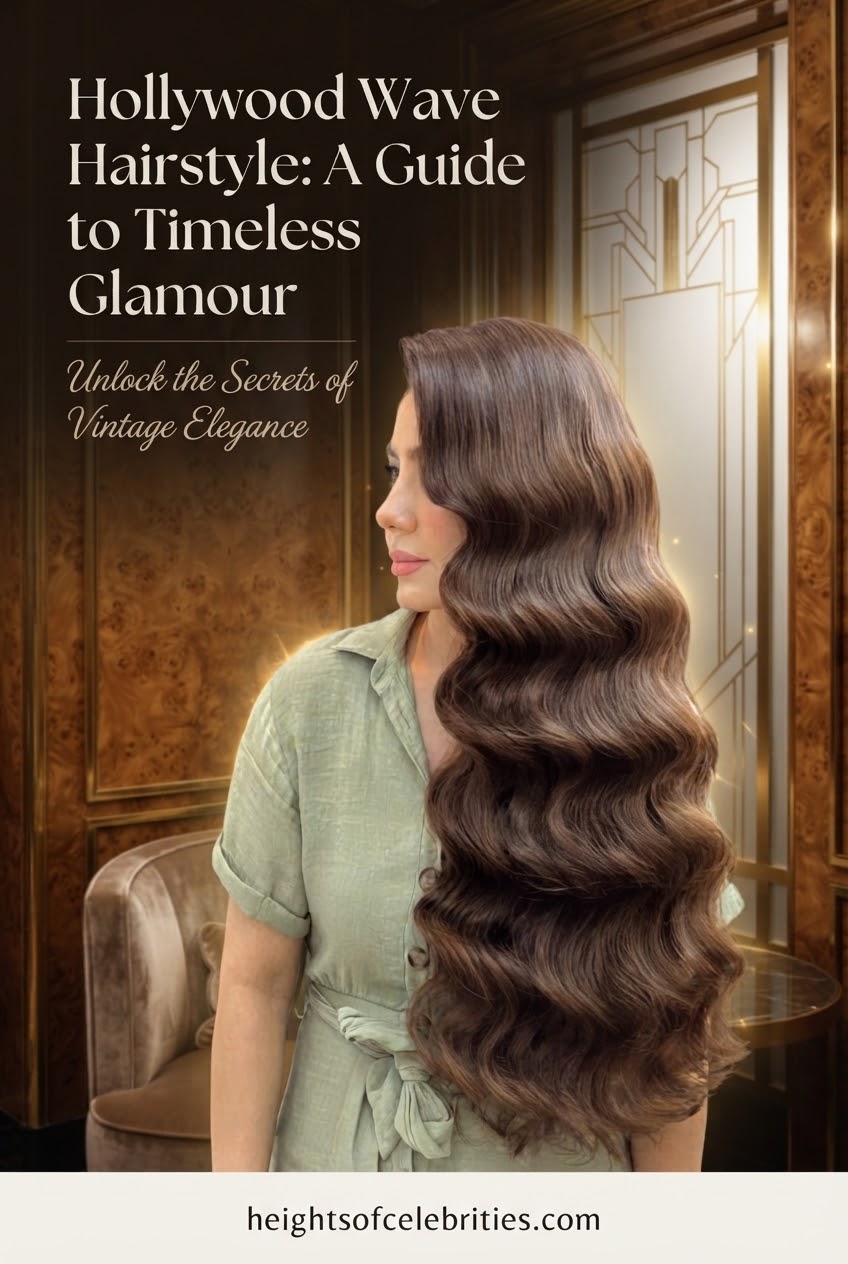 Hollywood Wave Hairstyle: A Guide to Timeless Glamour