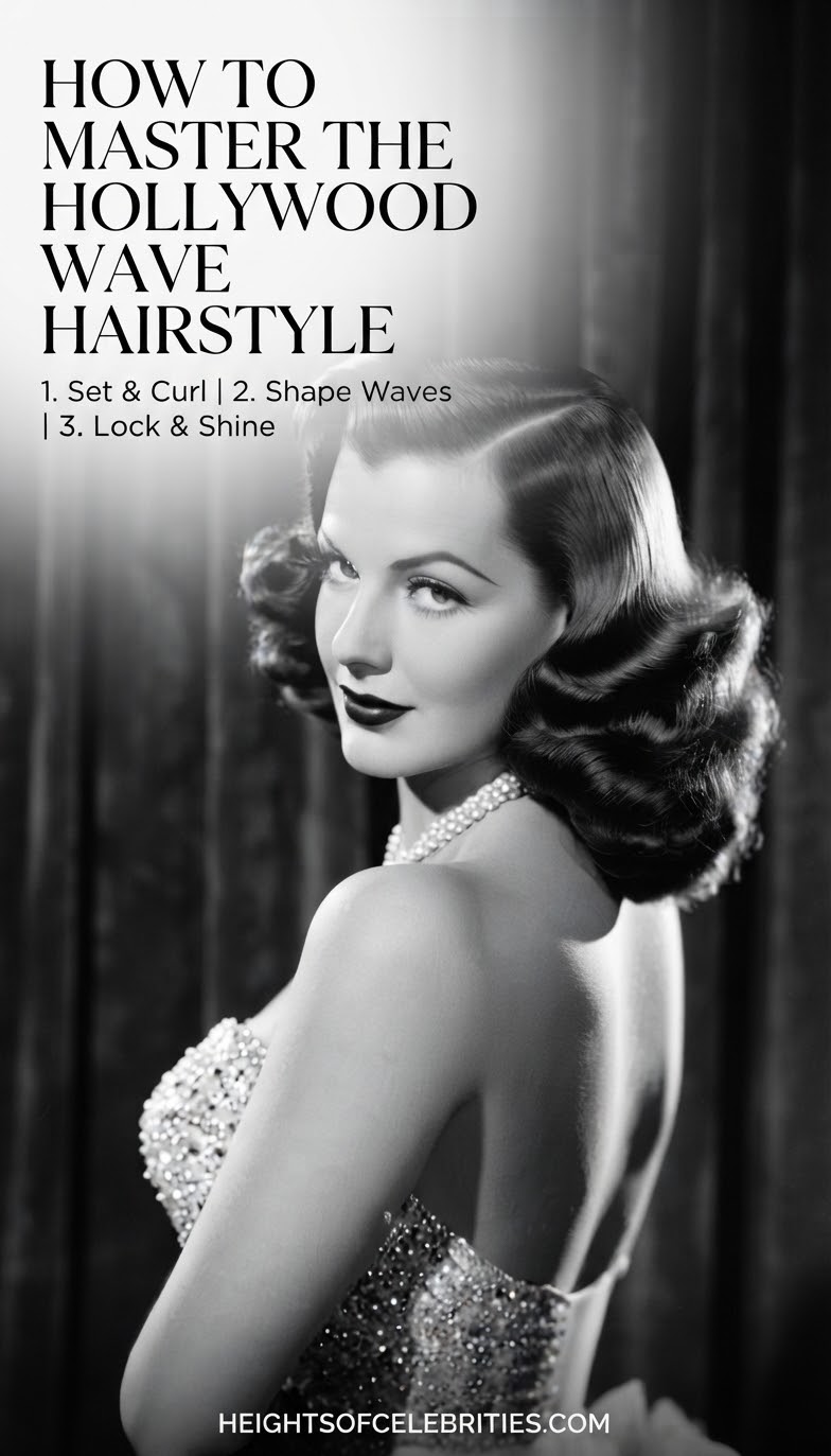 How to Master the Hollywood Wave Hairstyle