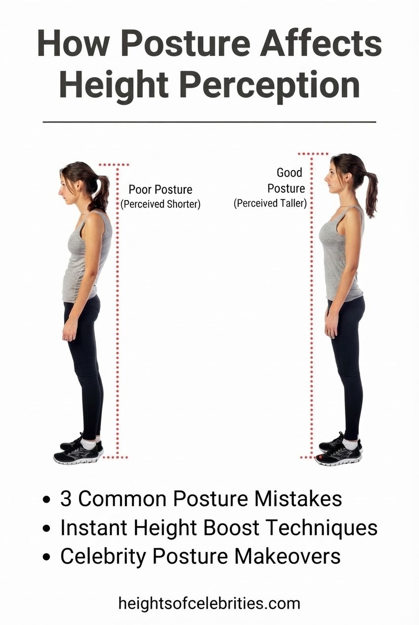 How Posture Affects Height Perception