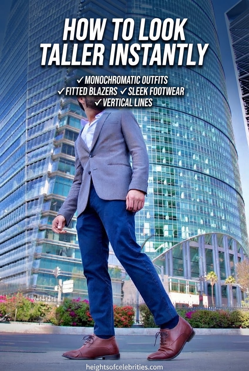 How To Look Taller Instantly
