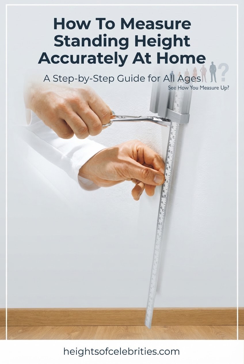 How To Measure Standing Height Accurately At Home