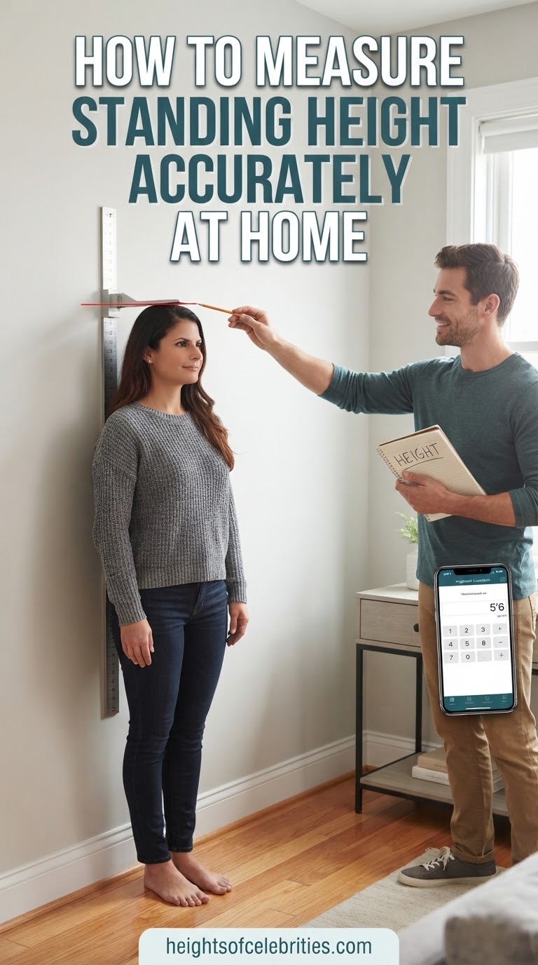 How to Measure Standing Height Accurately at Home