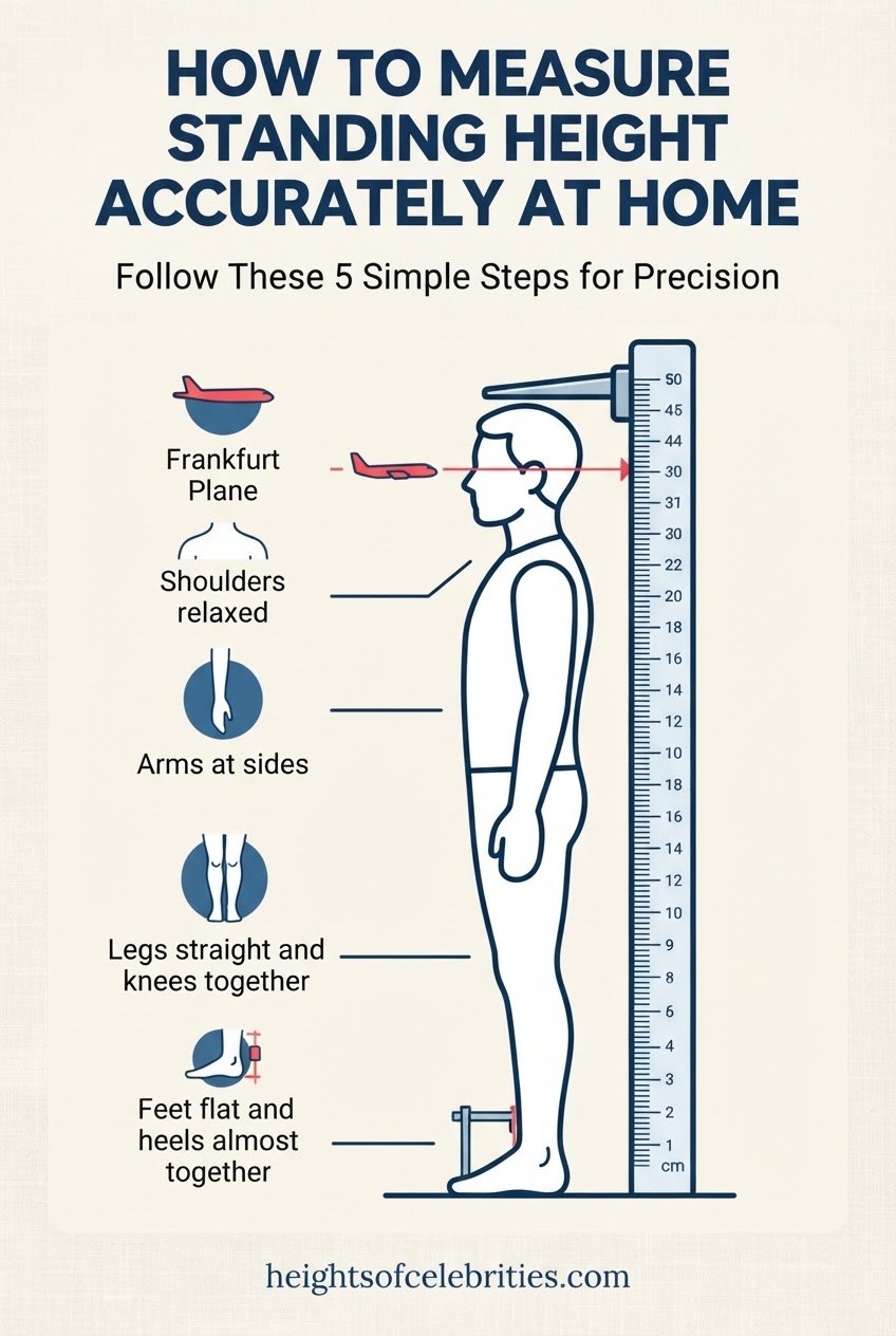 How To Measure Standing Height Accurately At Home
