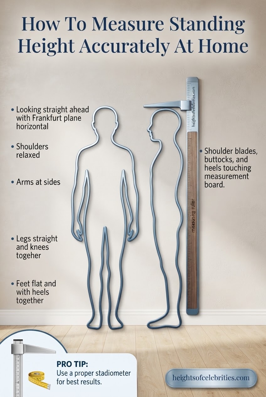 How To Measure Standing Height Accurately At Home