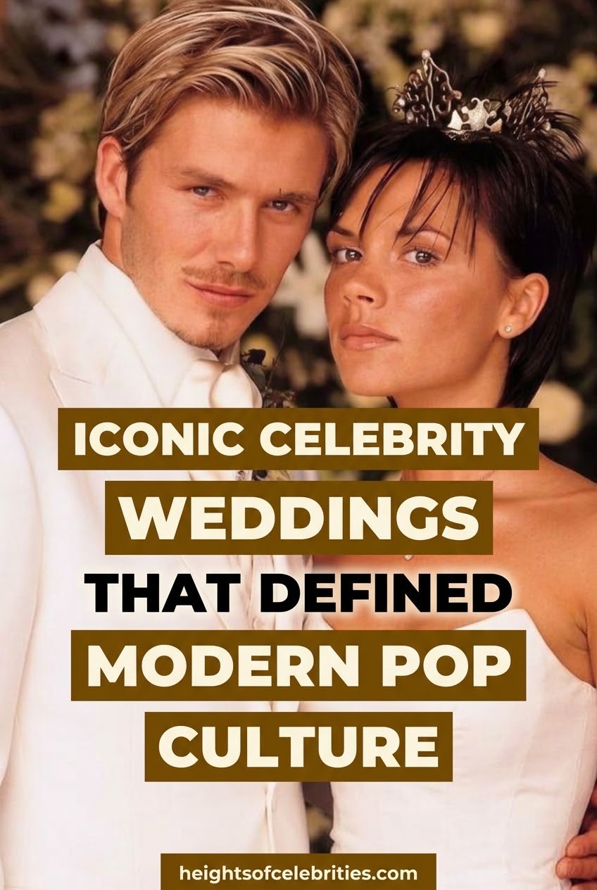 Iconic Celebrity Weddings That Defined Modern Pop Culture