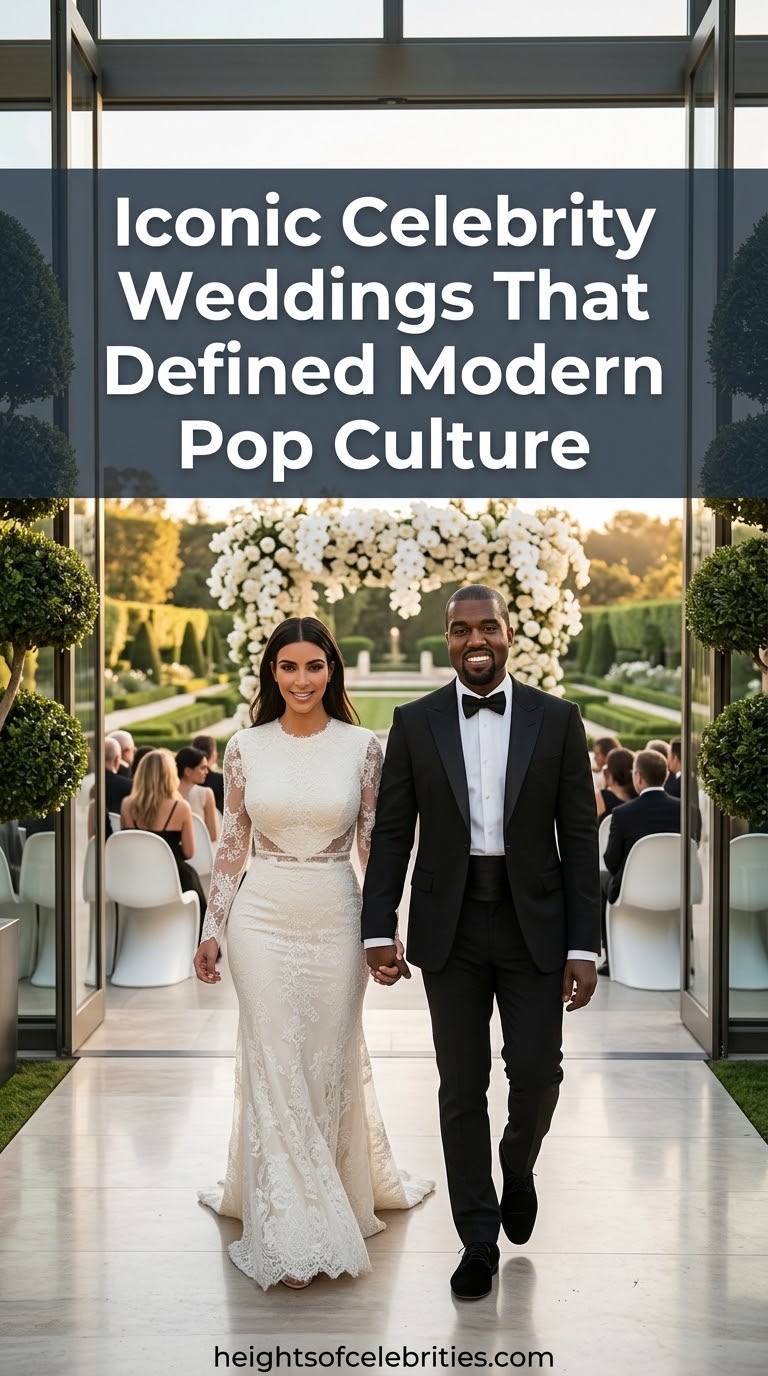 Iconic Celebrity Weddings That Defined Modern Pop Culture
