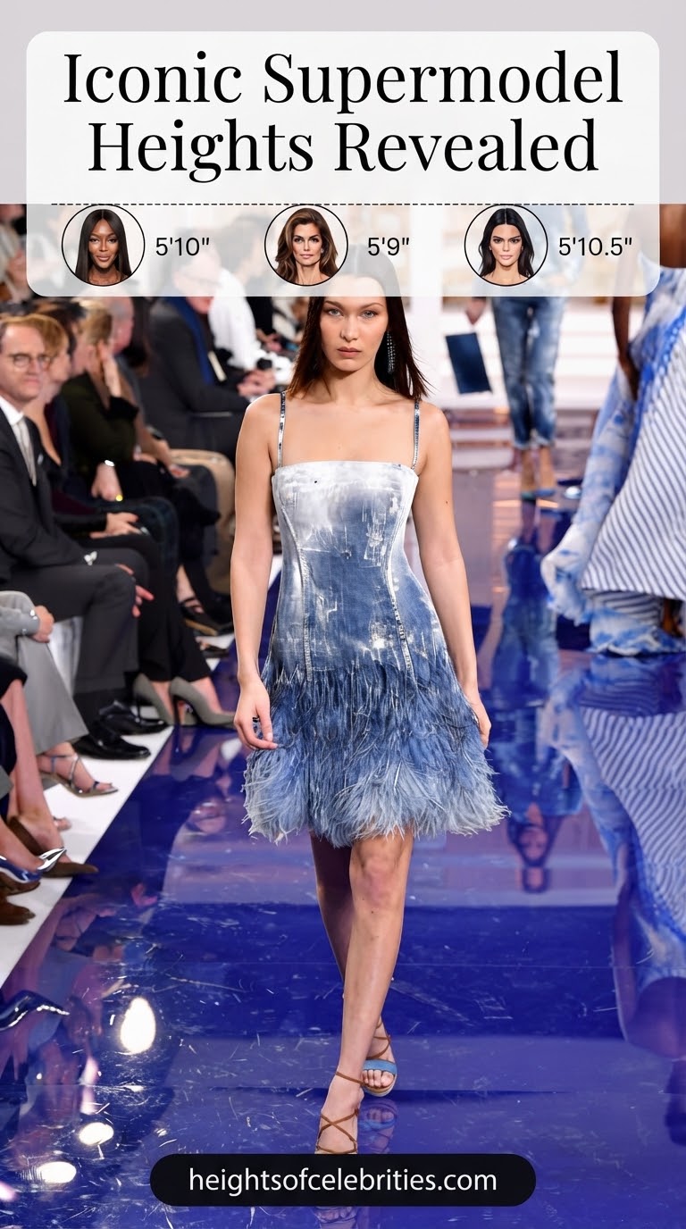 Iconic Supermodel Heights Revealed