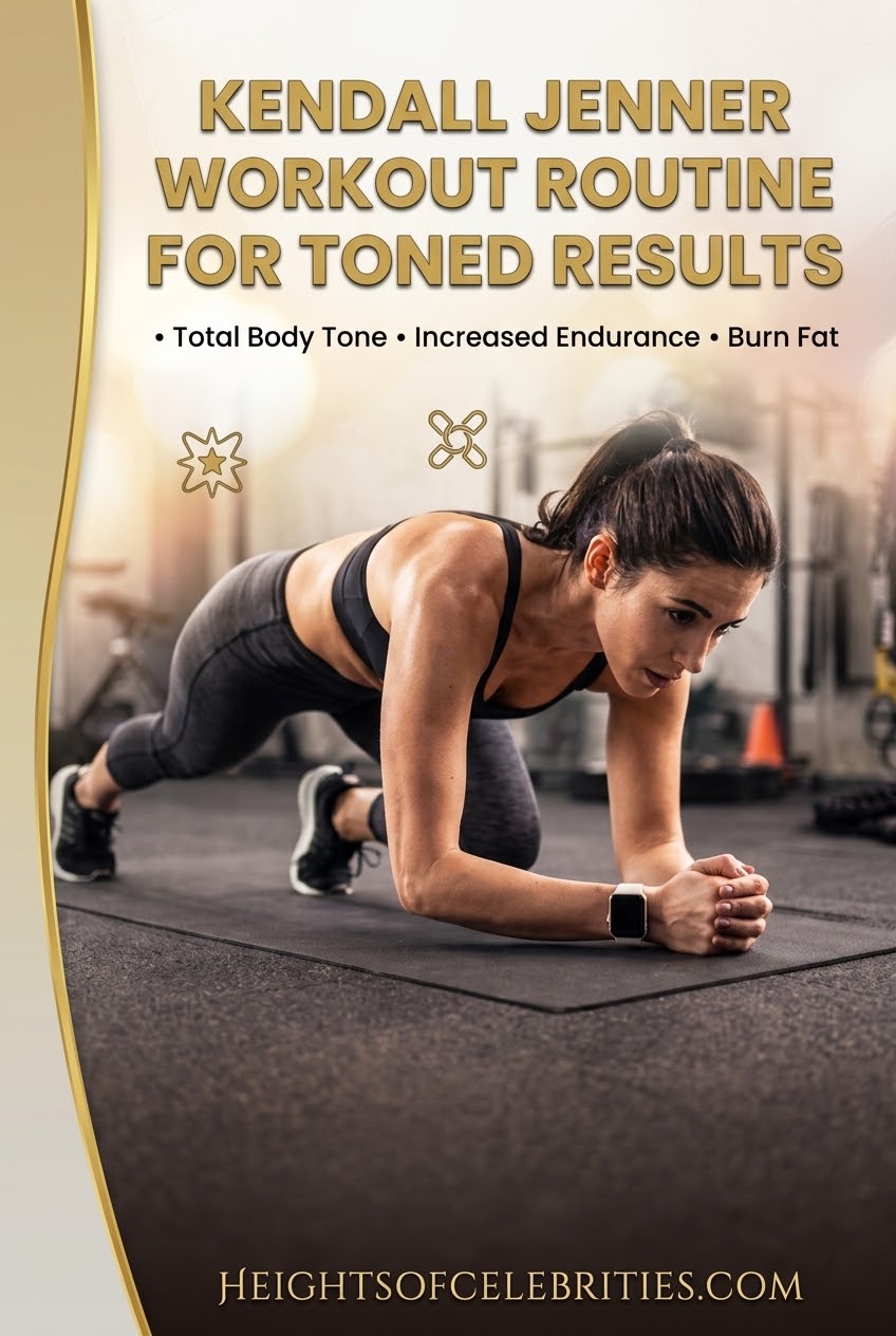 Kendall Jenner Workout Routine for Toned Results