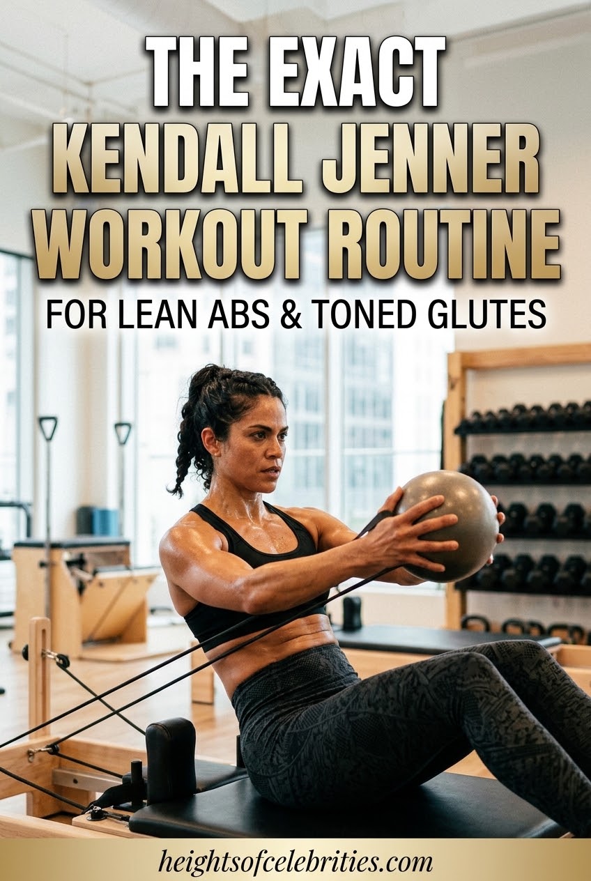 The Exact Kendall Jenner Workout Routine for Lean Abs & Toned Glutes