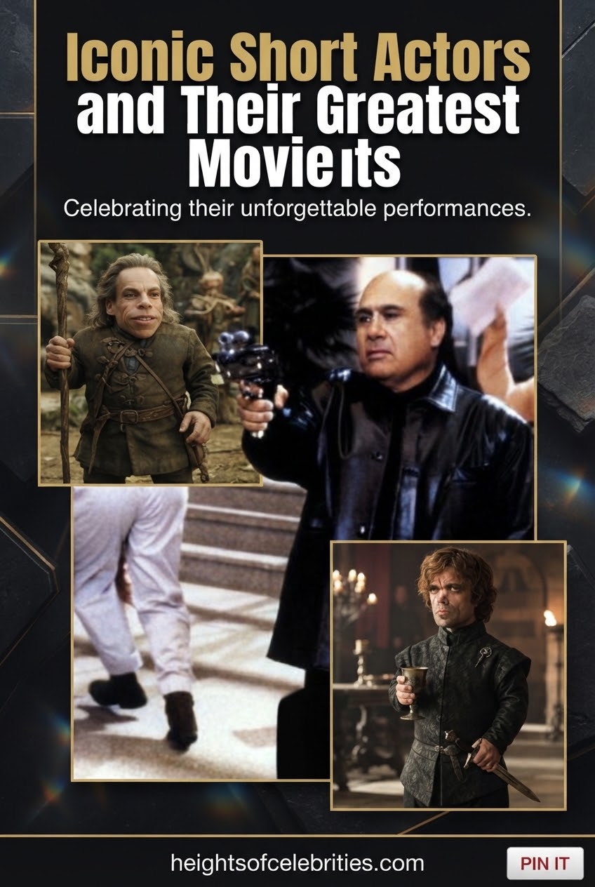 Iconic Short Actors and Their Greatest Movie Roles