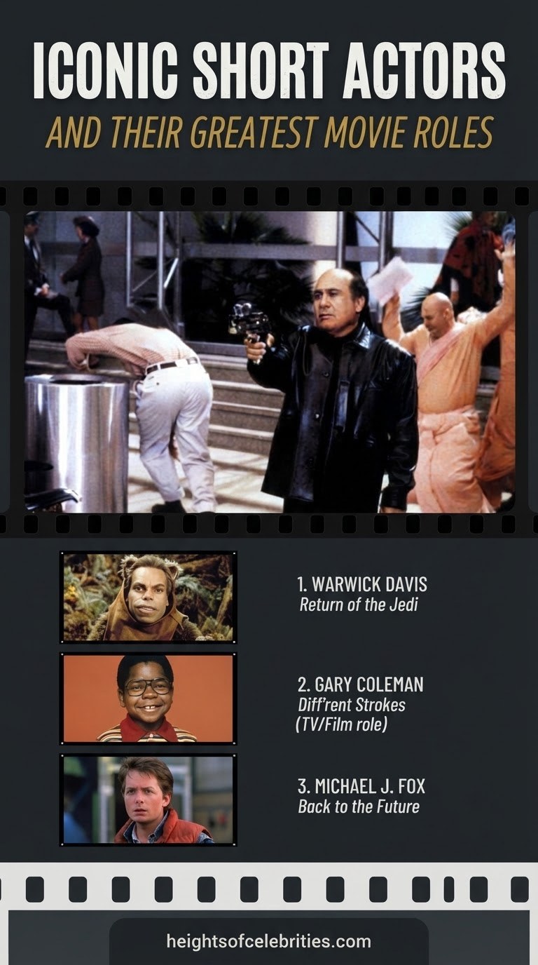 Iconic Short Actors and Their Greatest Movie Roles