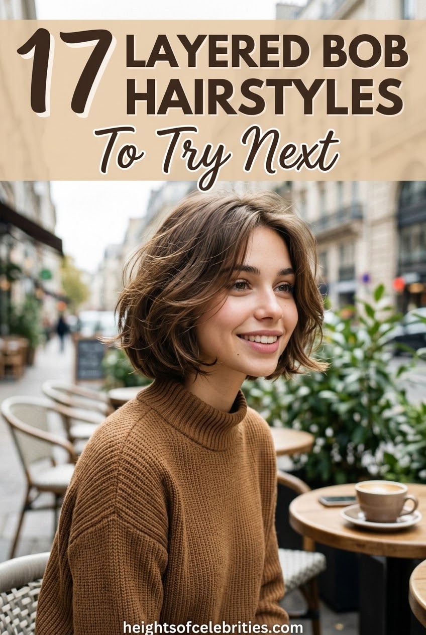 17 Layered Bob Hairstyles To Try Next