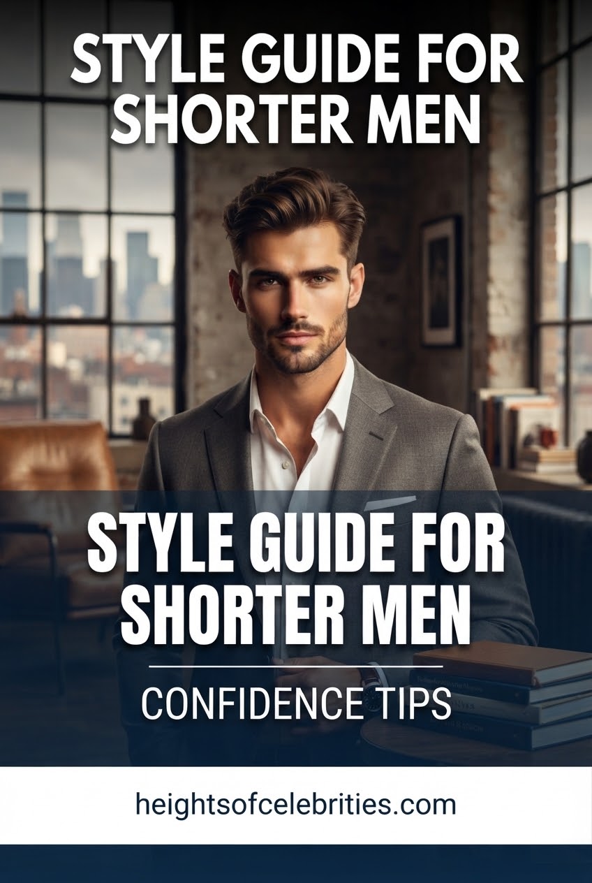 Style Guide For Shorter Men Confidence Tips
