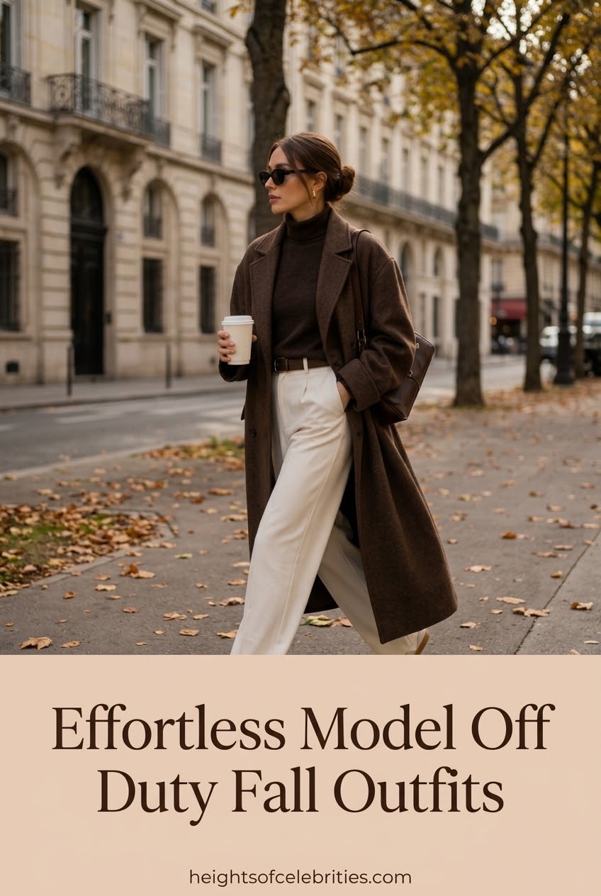 Effortless Model Off Duty Fall Outfits