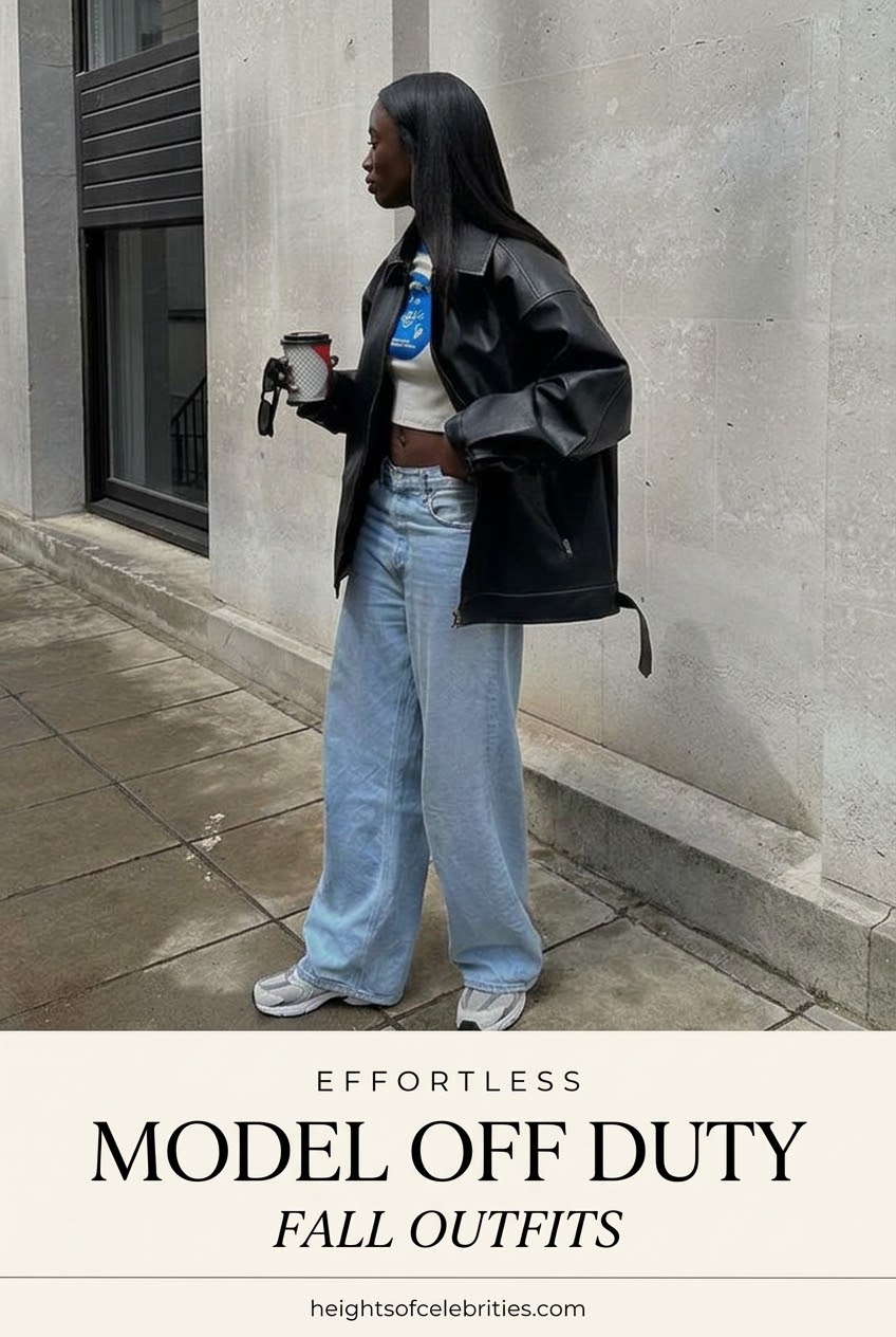Effortless Model Off Duty Fall Outfits