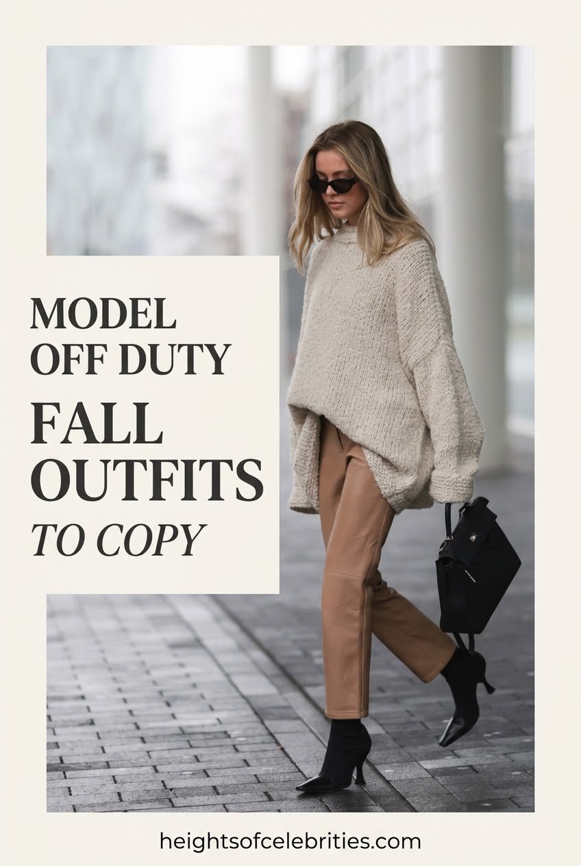 Model Off Duty Fall Outfits to Copy