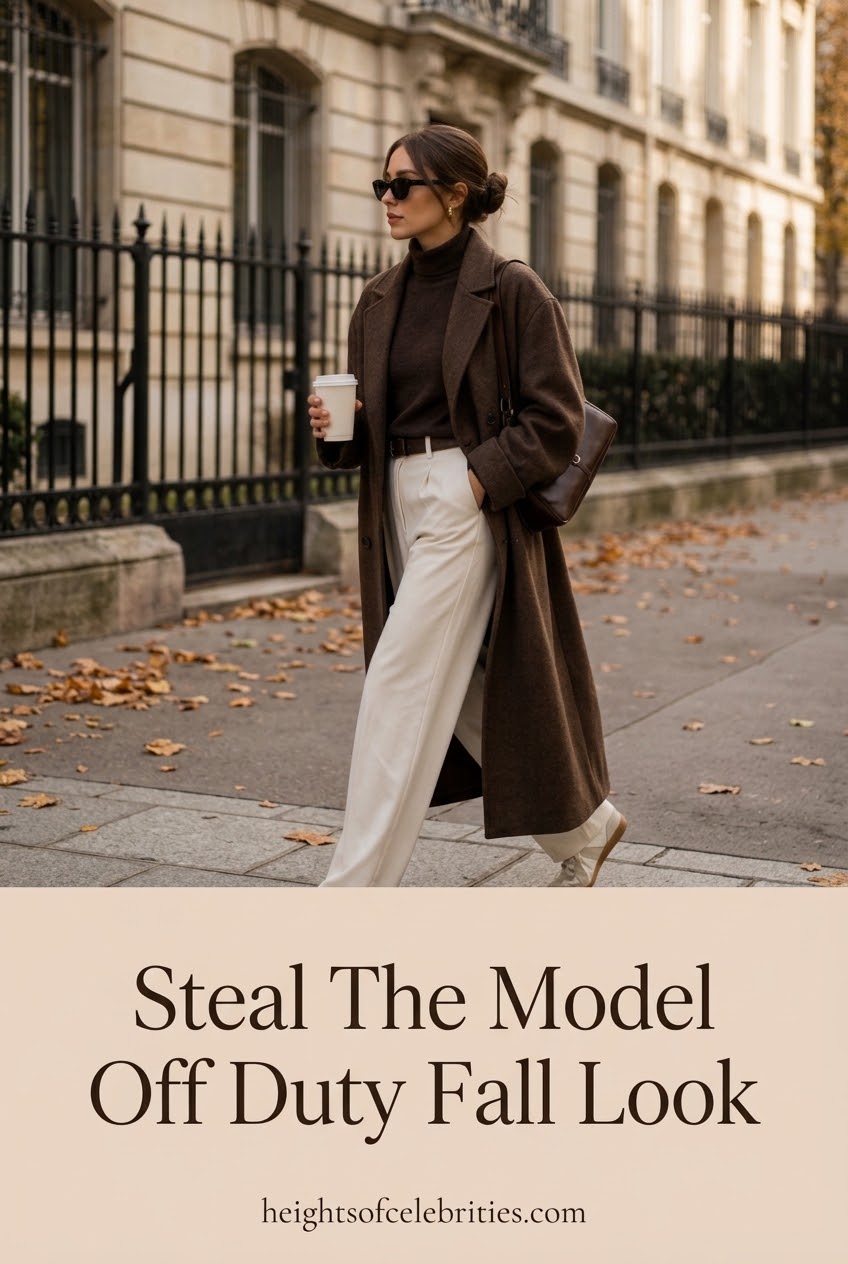 Steal The Model Off Duty Fall Look