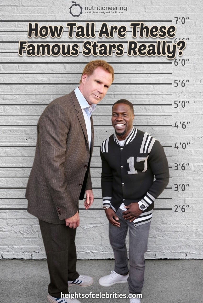 How Tall Are These Famous Stars Really?
