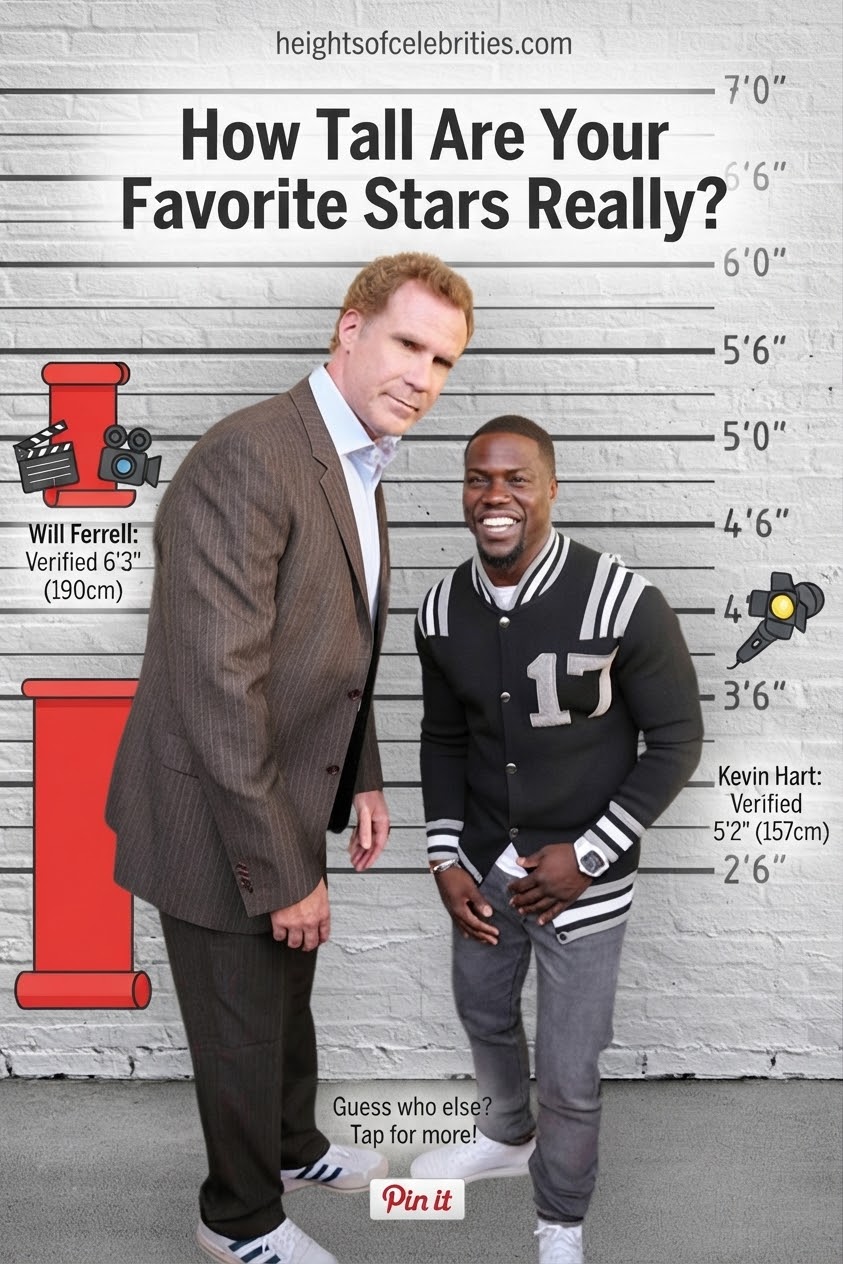 How Tall Are Your Favorite Stars Really?