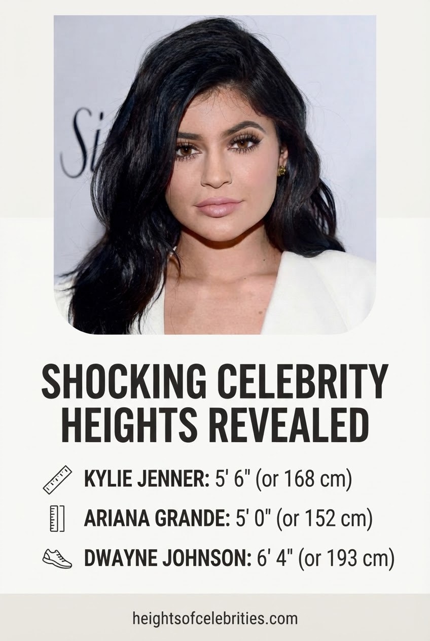 Shocking Celebrity Heights Revealed