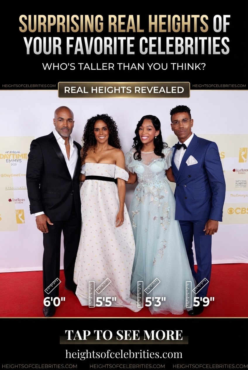 Surprising Real Heights of Your Favorite Celebrities
