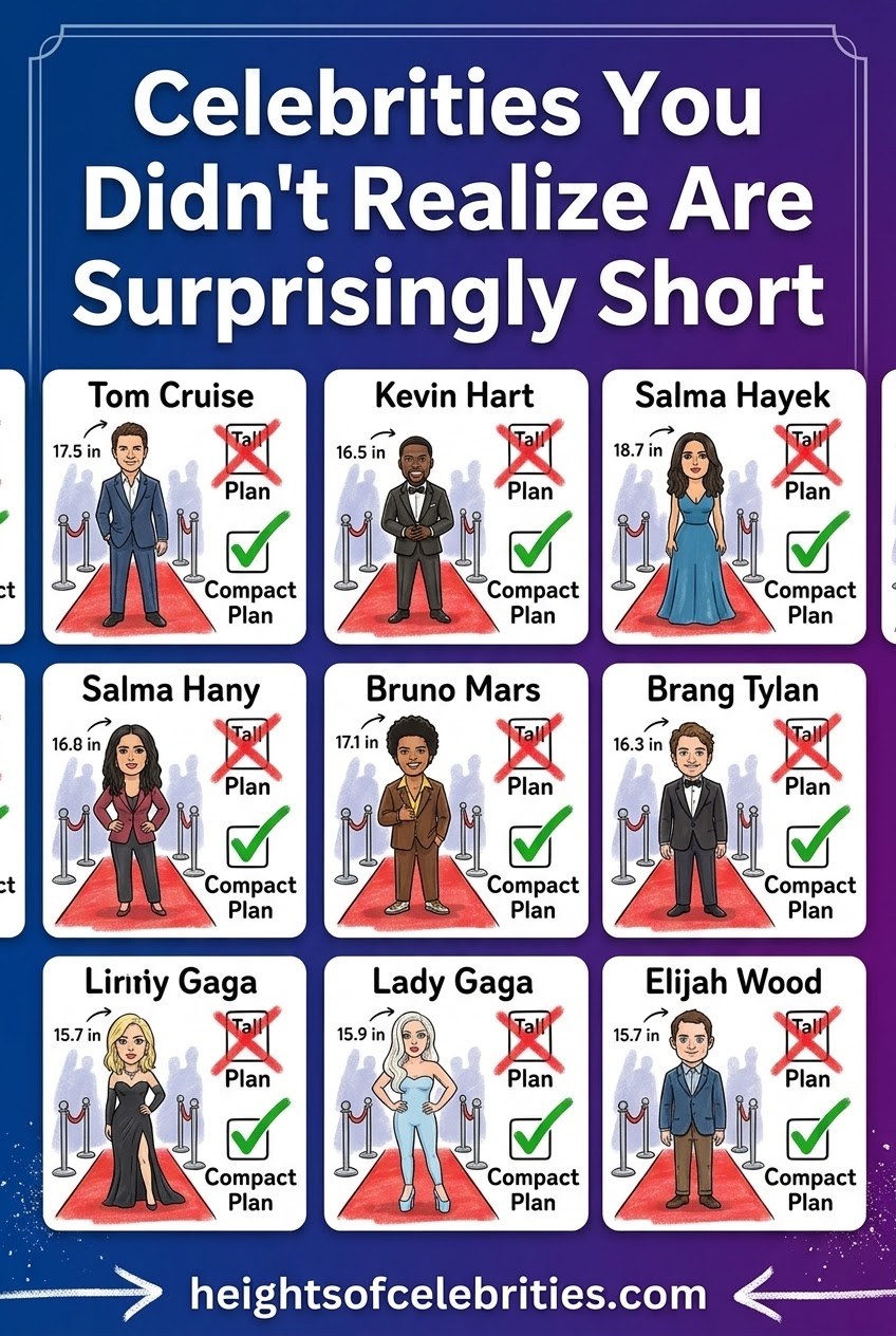 Celebrities You Didn't Realize Are Surprisingly Short