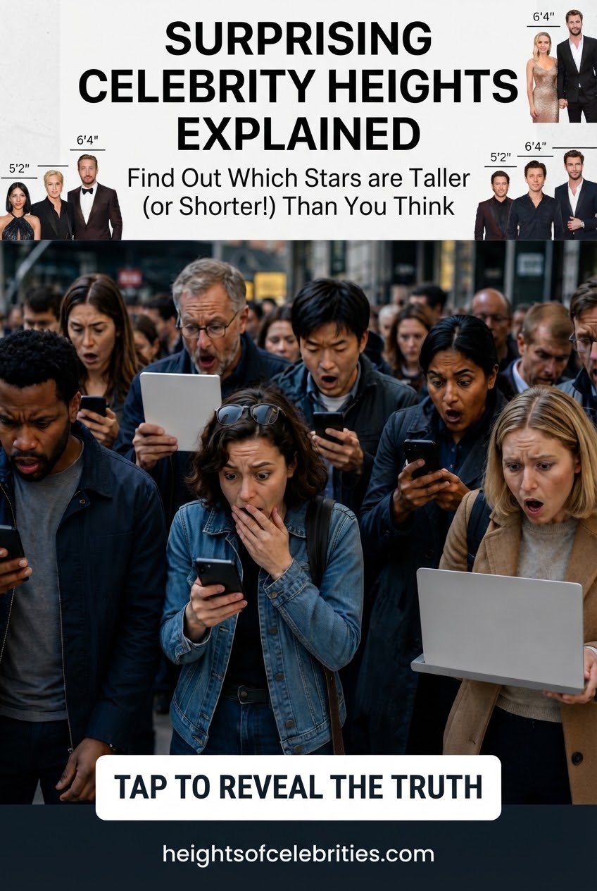 Surprising Celebrity Heights Explained