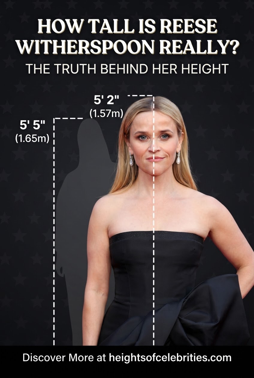 How Tall Is Reese Witherspoon Really?
