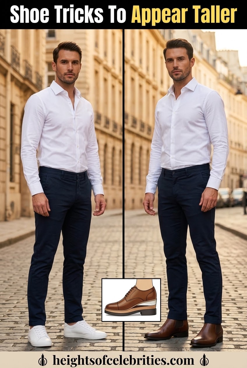 Shoe Tricks To Appear Taller