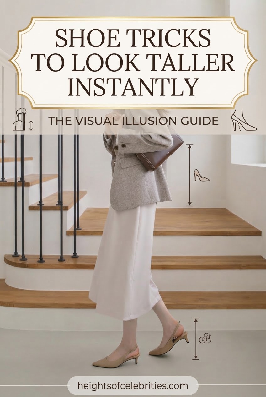 Shoe Tricks To Look Taller Instantly