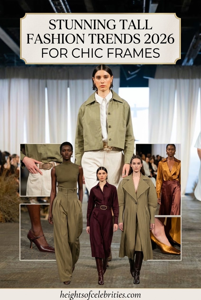 Stunning Tall Fashion Trends 2026 For Chic Frames