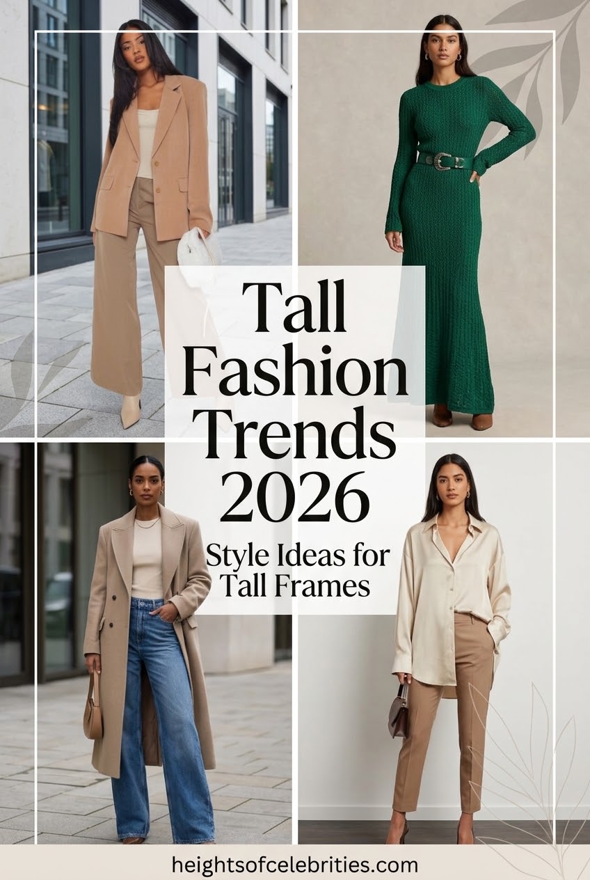 Tall Fashion Trends 2026 Style Ideas for Tall Frames