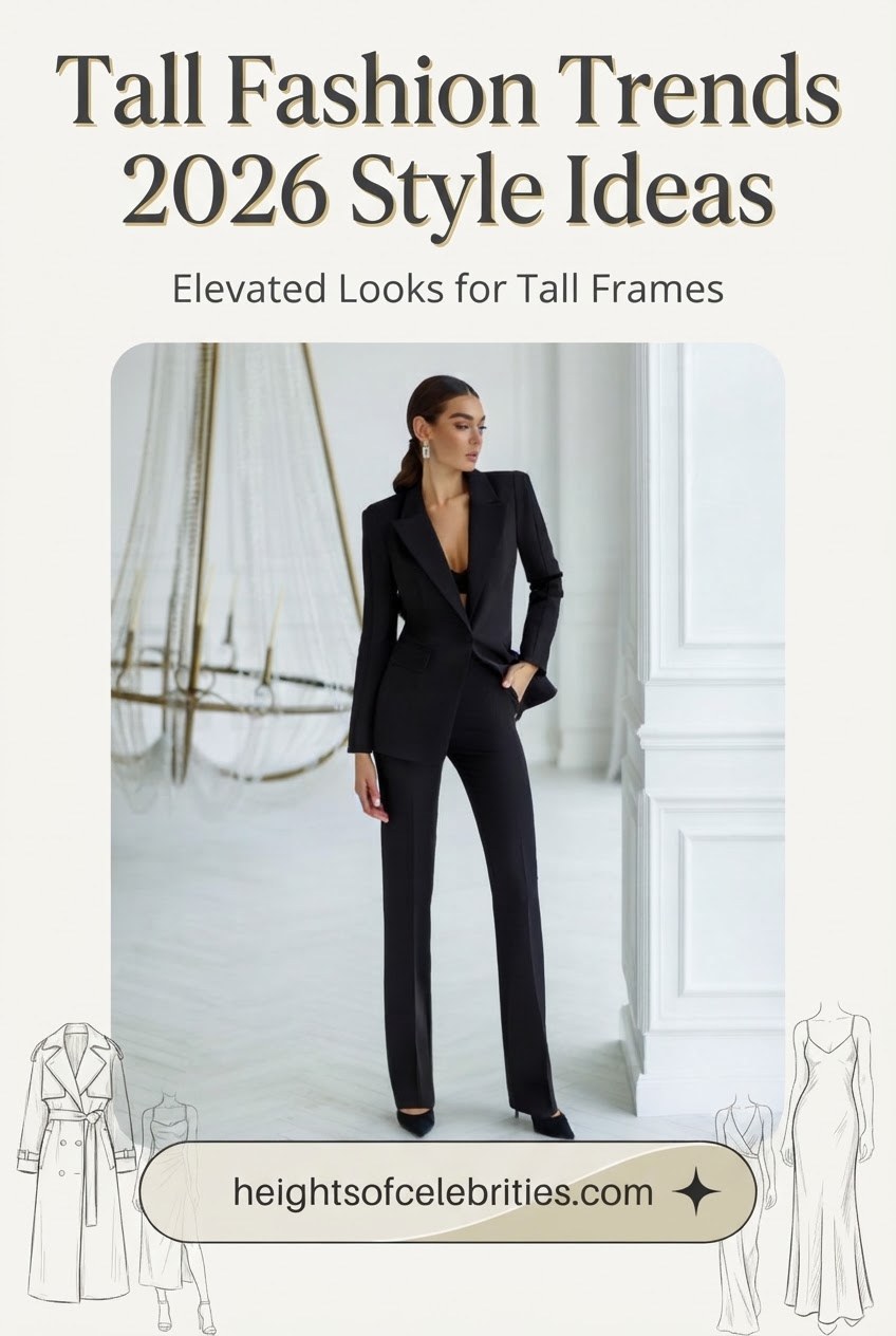Tall Fashion Trends 2026 Style Ideas