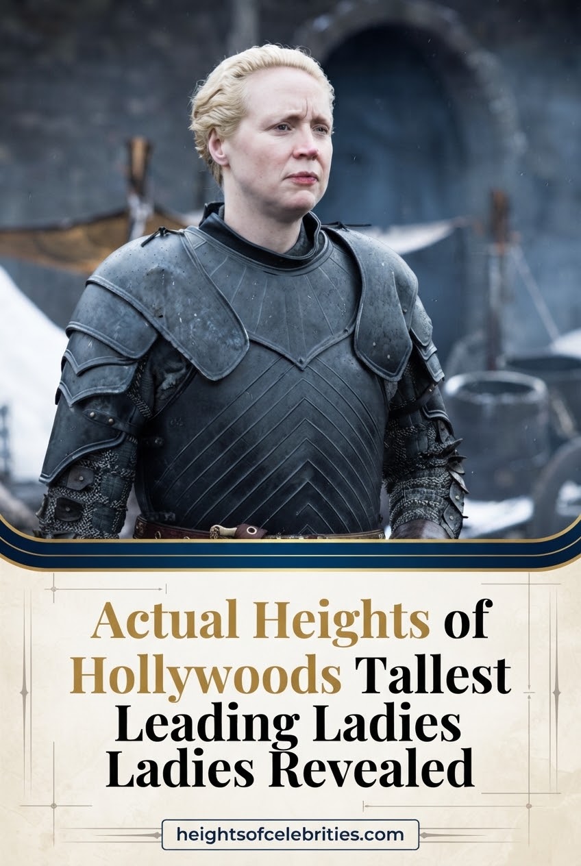 Actual Heights of Hollywoods Tallest Leading Ladies Revealed