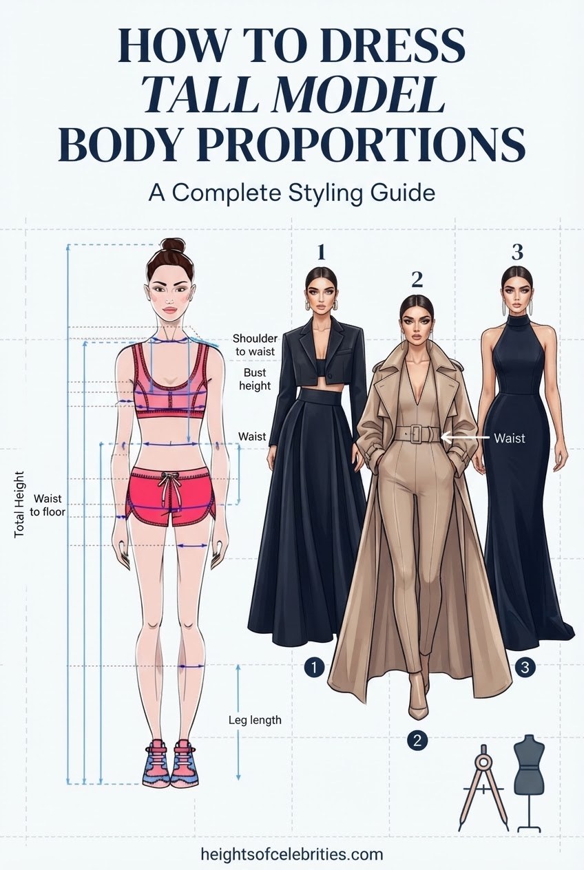 How To Dress Tall Model Body Proportions