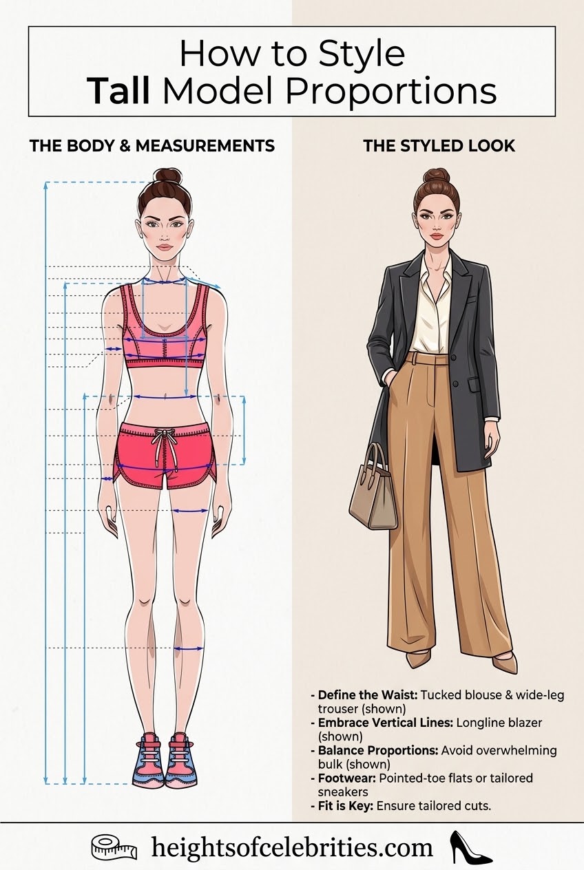 How to Style Tall Model Proportions