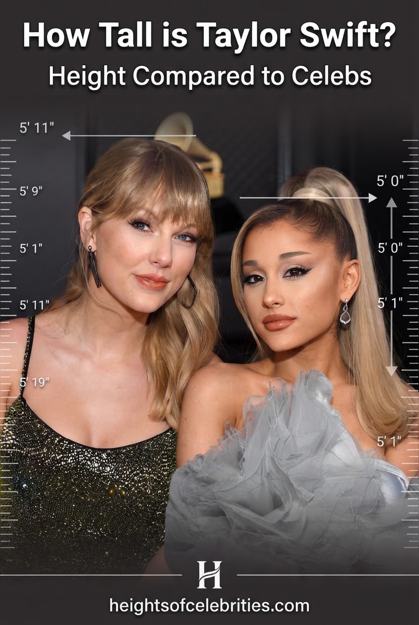 How Tall is Taylor Swift? Height Compared to Celebs