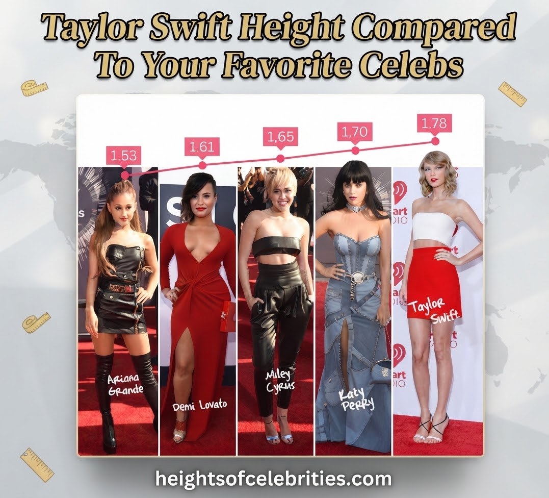 Taylor Swift Height Compared To Your Favorite Celebs