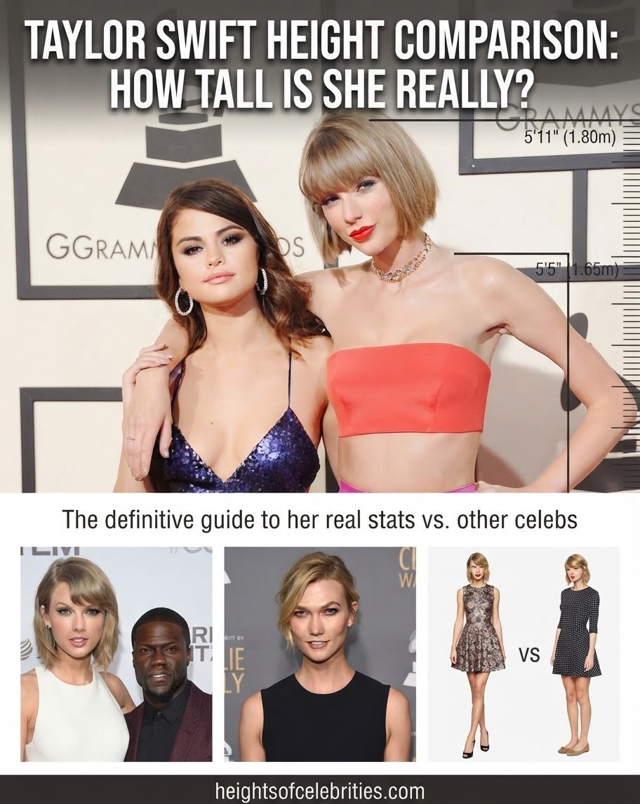 Taylor Swift Height Comparison: How Tall Is She Really?