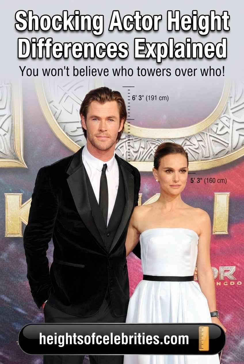 Shocking Actor Height Differences Explained